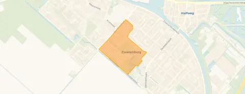 Buurt Zwanenburg Zuidwest, Zwanenburg