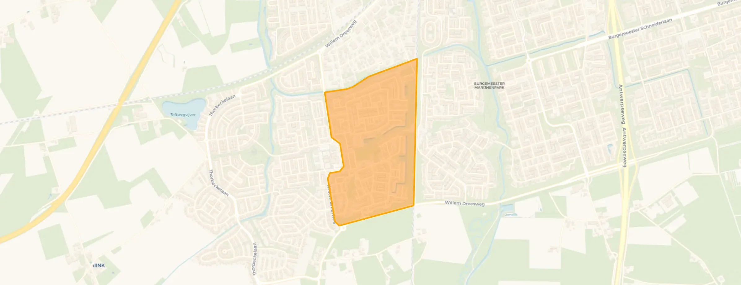 Buurt Tolberg-Oost, Roosendaal