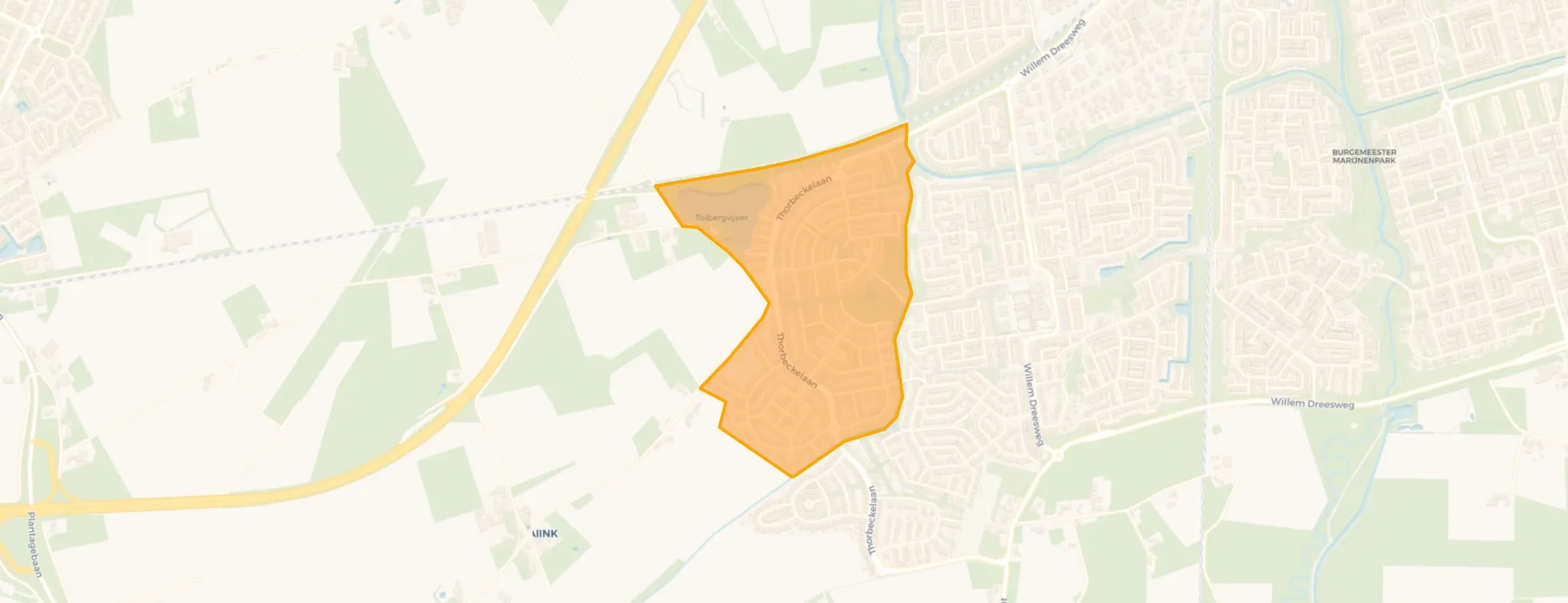 Buurt Tolberg-West, Roosendaal