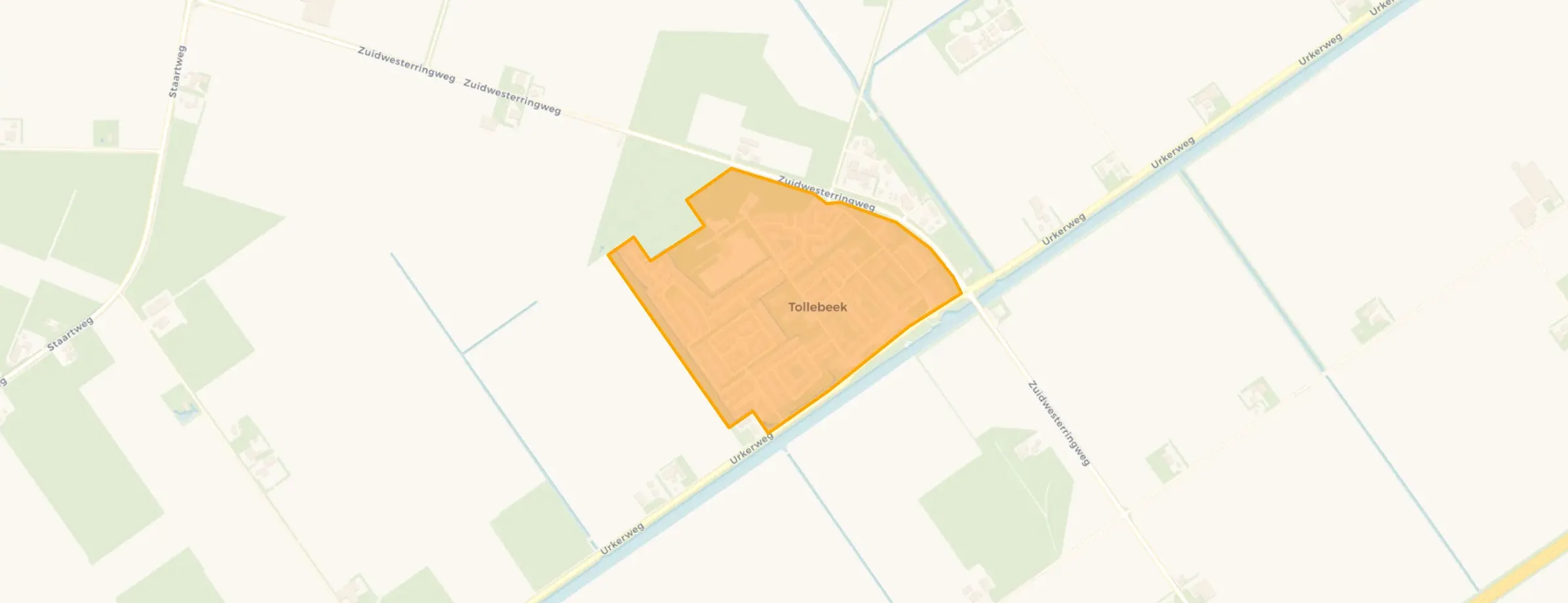 Tollebeek-woonkern in Noordoostpolder