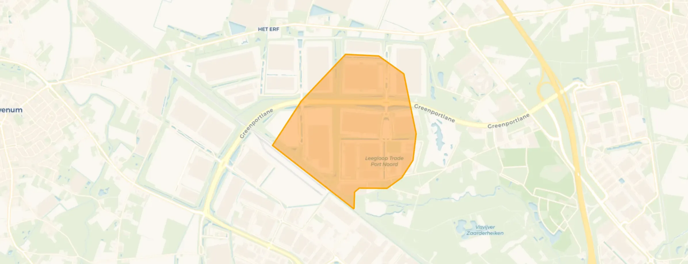 Kaart van Trade-Port-Noord