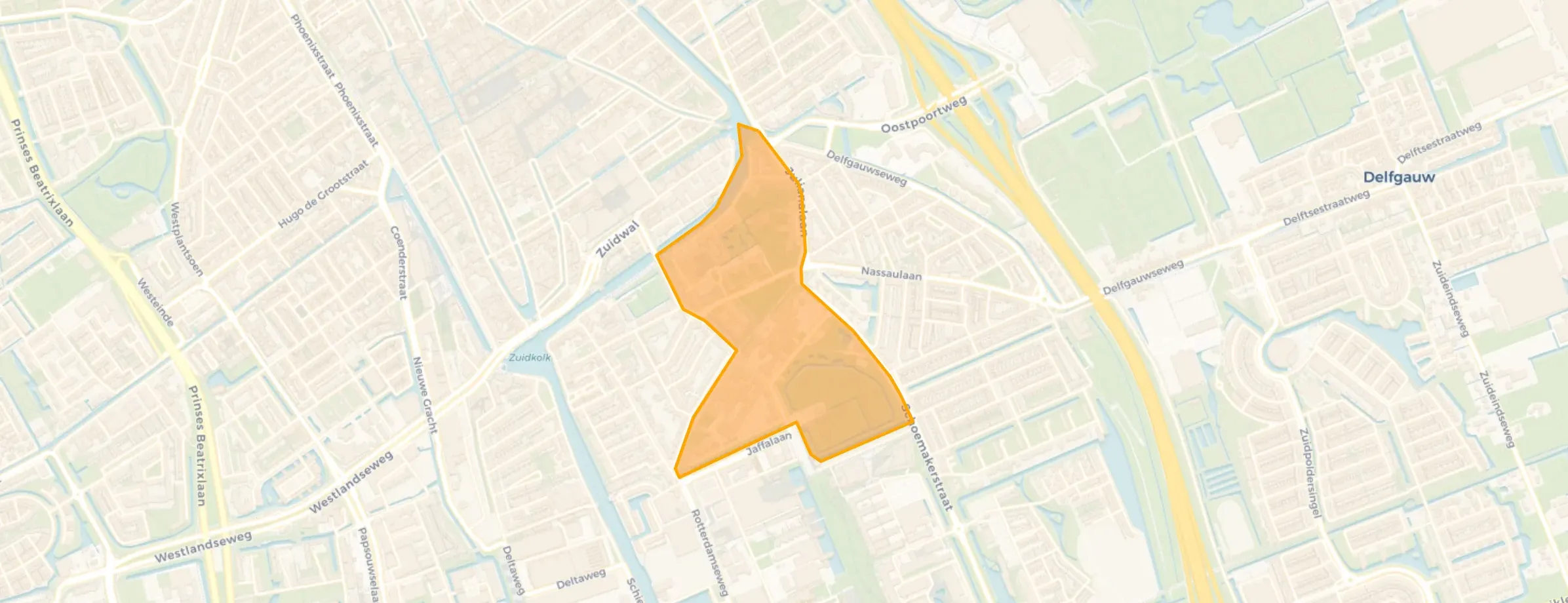 Kaart van TU-Noord