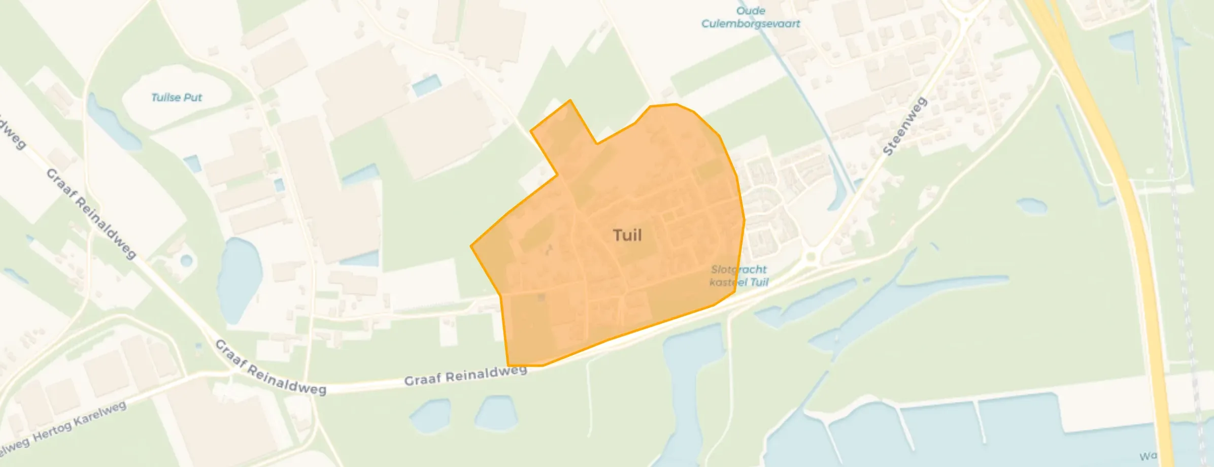 Kaart van Tuil
