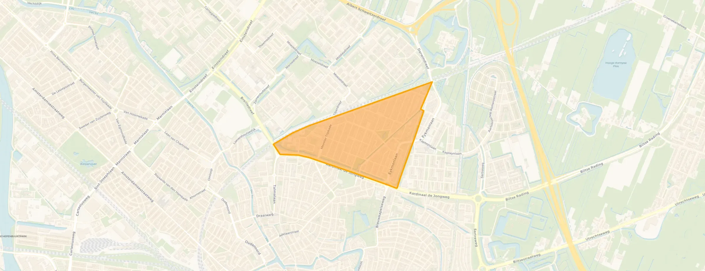 Buurt Tuindorp en Van Lieflandlaan-West, Utrecht