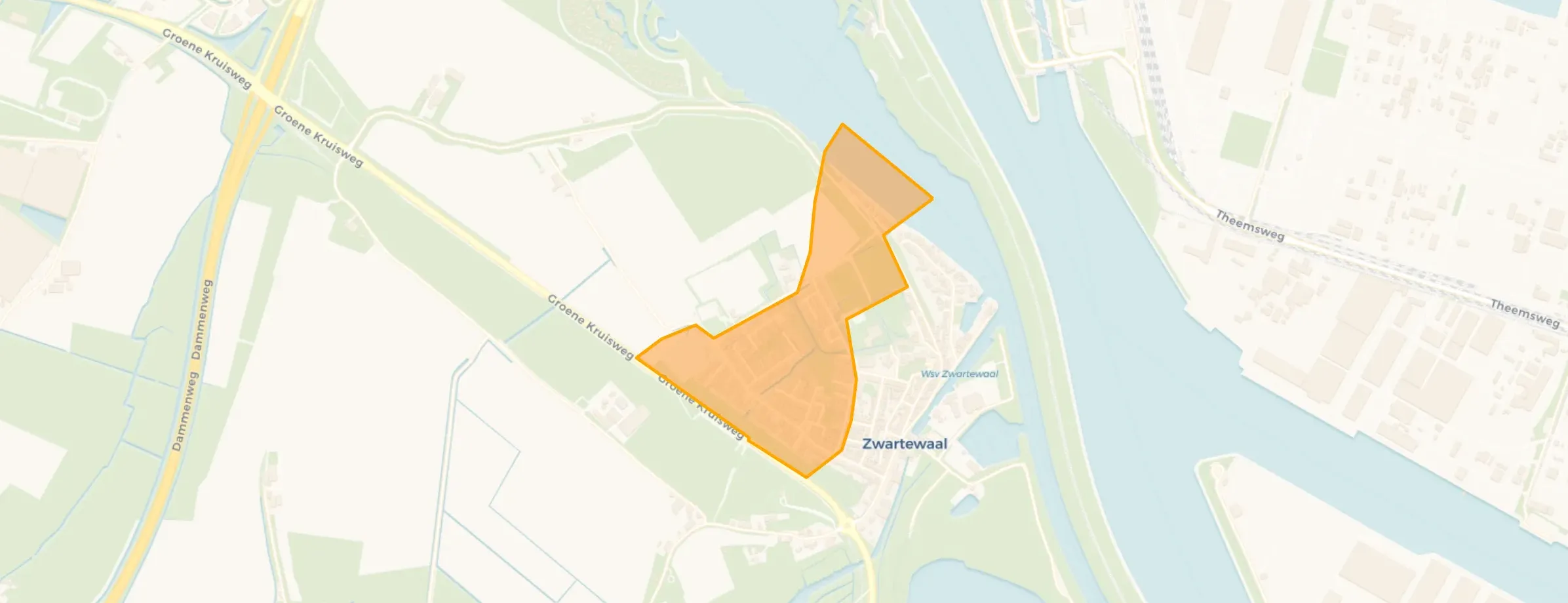 Kaart van Tuindorp-Hofstede