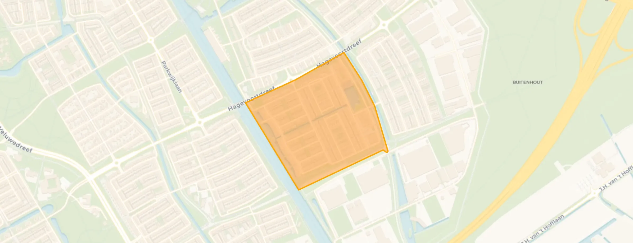 Buurt Tussen de Vaarten Zuid-Zuidwest, Almere
