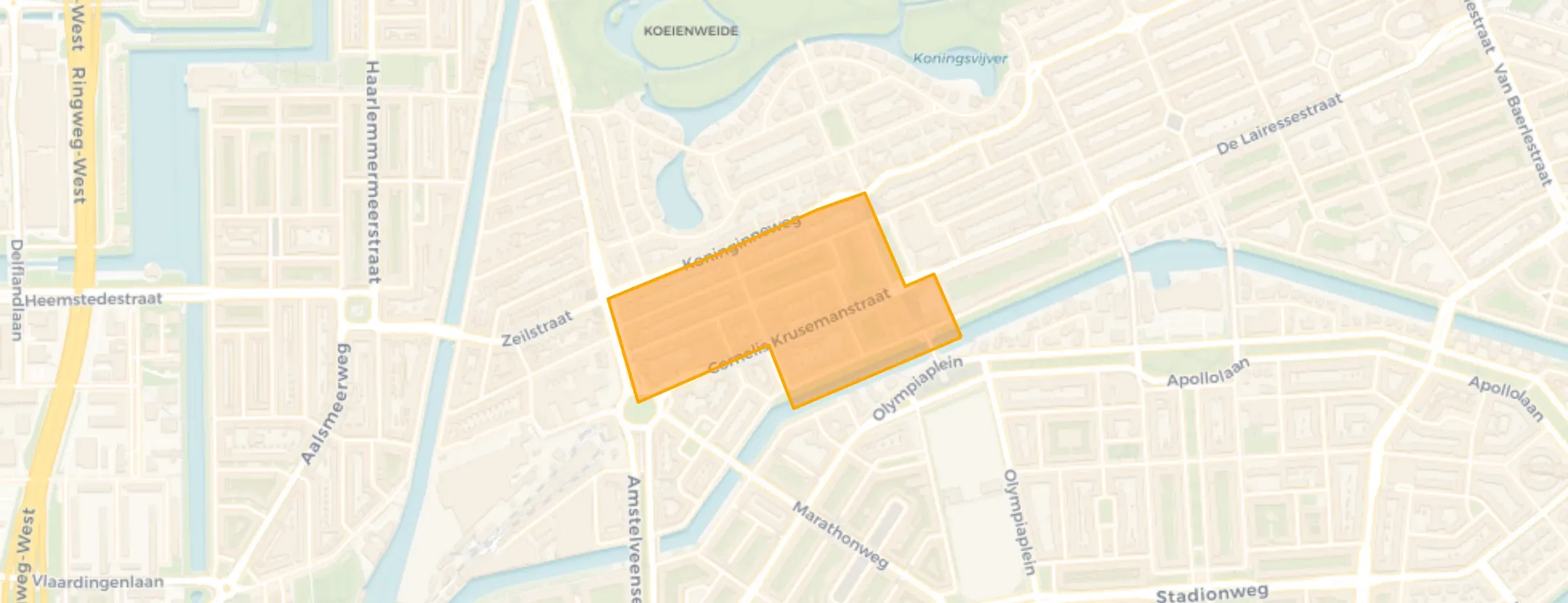 Buurt Valeriusbuurt-West, Amsterdam