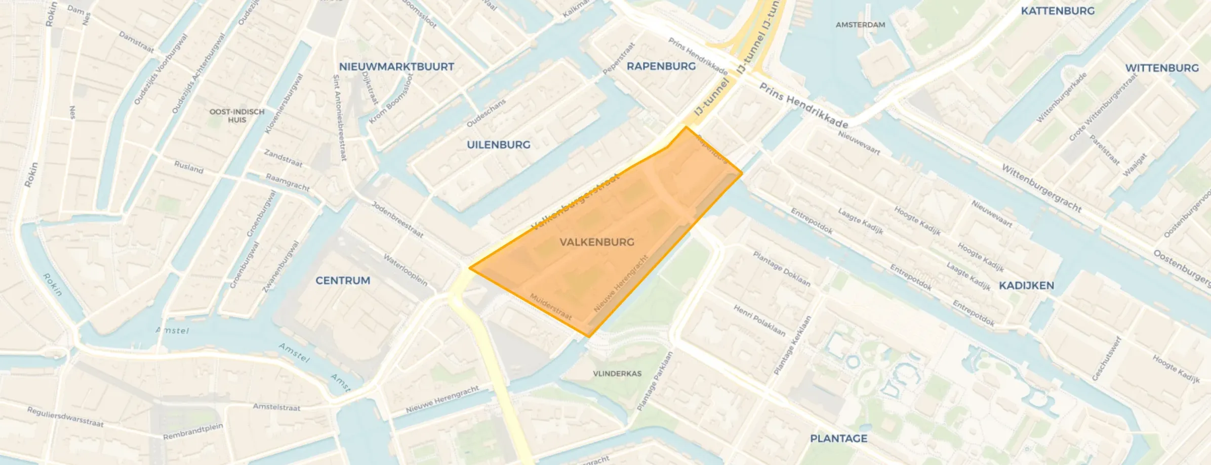 Buurt Valkenburg, Amsterdam