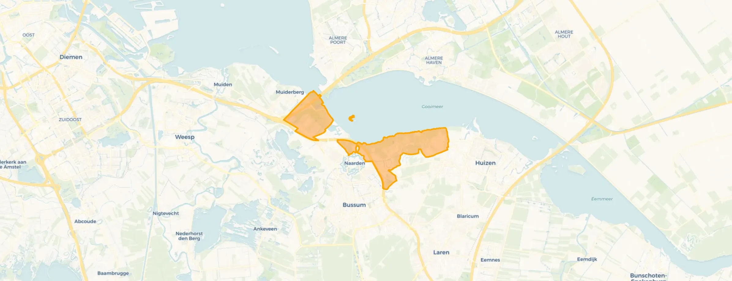 Buurt Valkeveen, Naarden