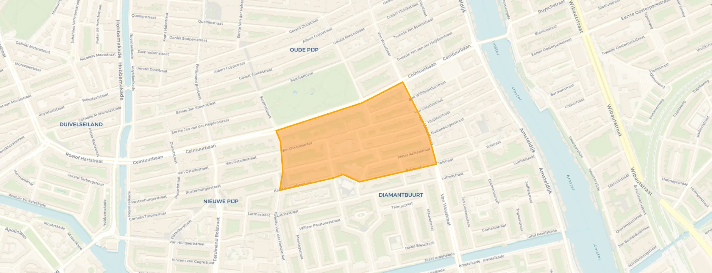 Buurt Van der Helstpleinbuurt, Amsterdam