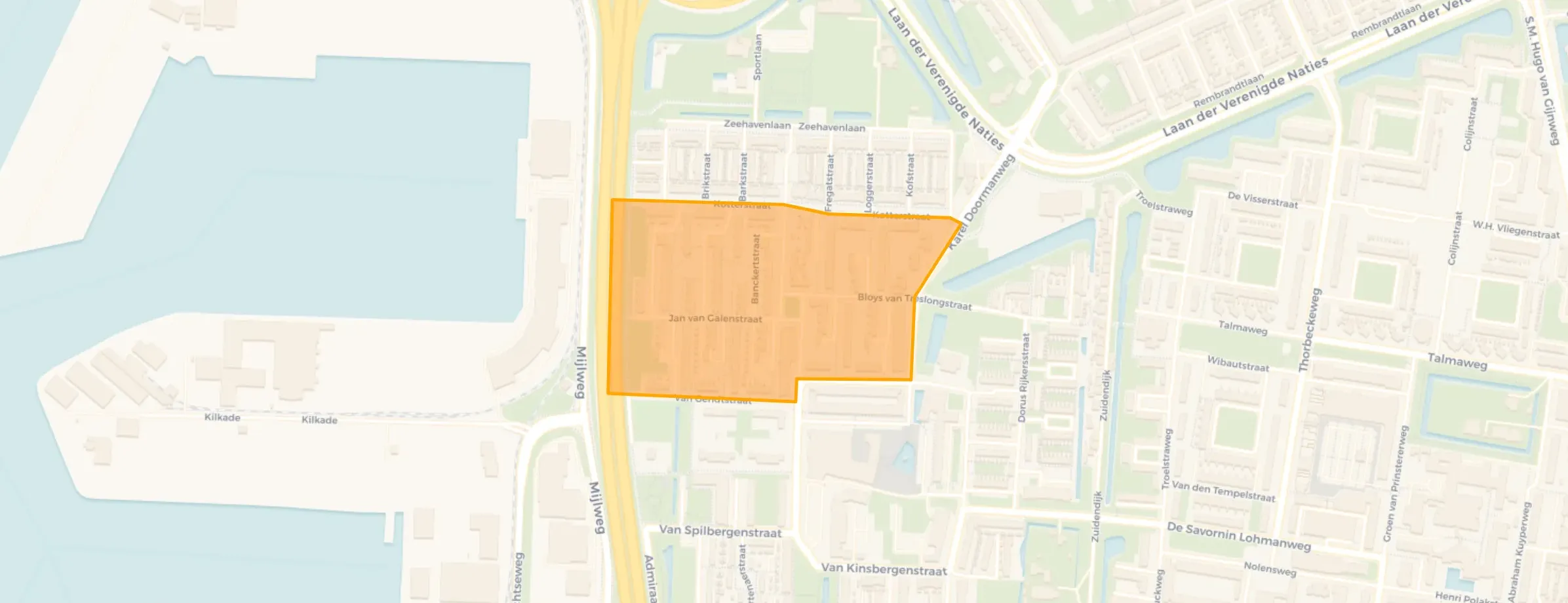 Buurt Van Ewijckstraat en omgeving, Dordrecht