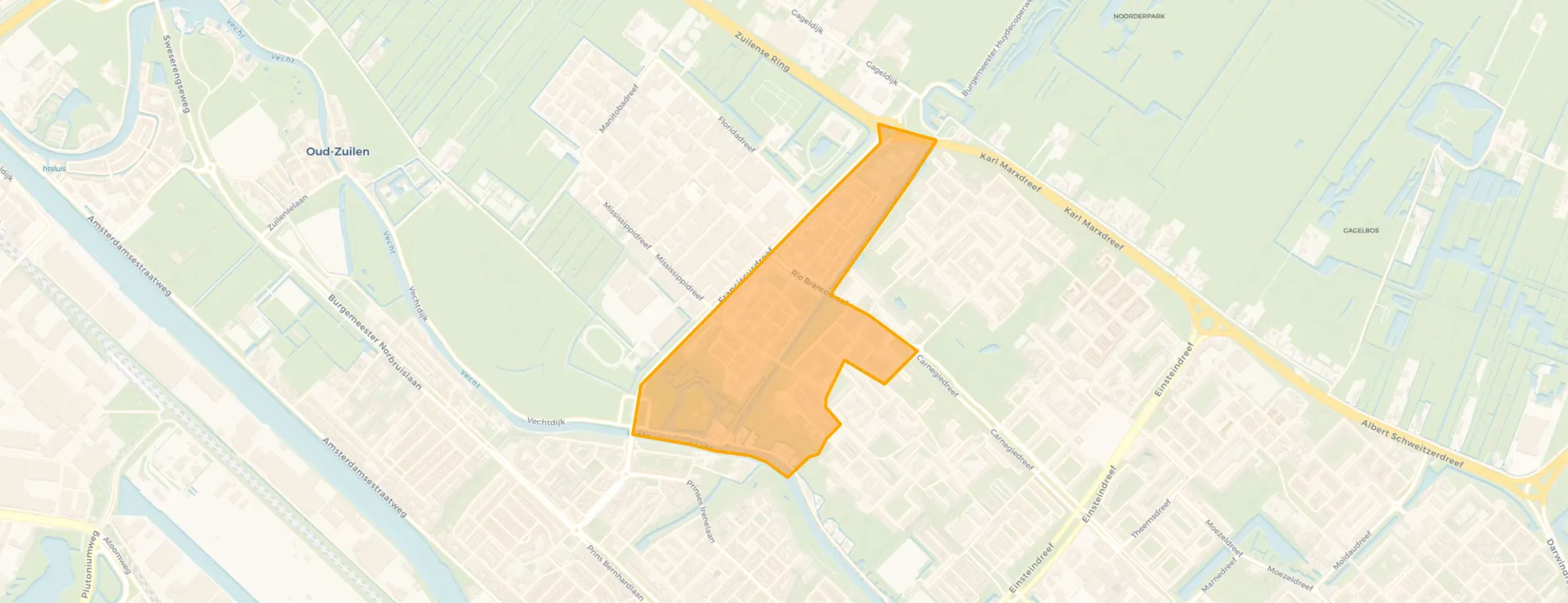 Buurt Vechtzoom-noord Klopvaart, Utrecht