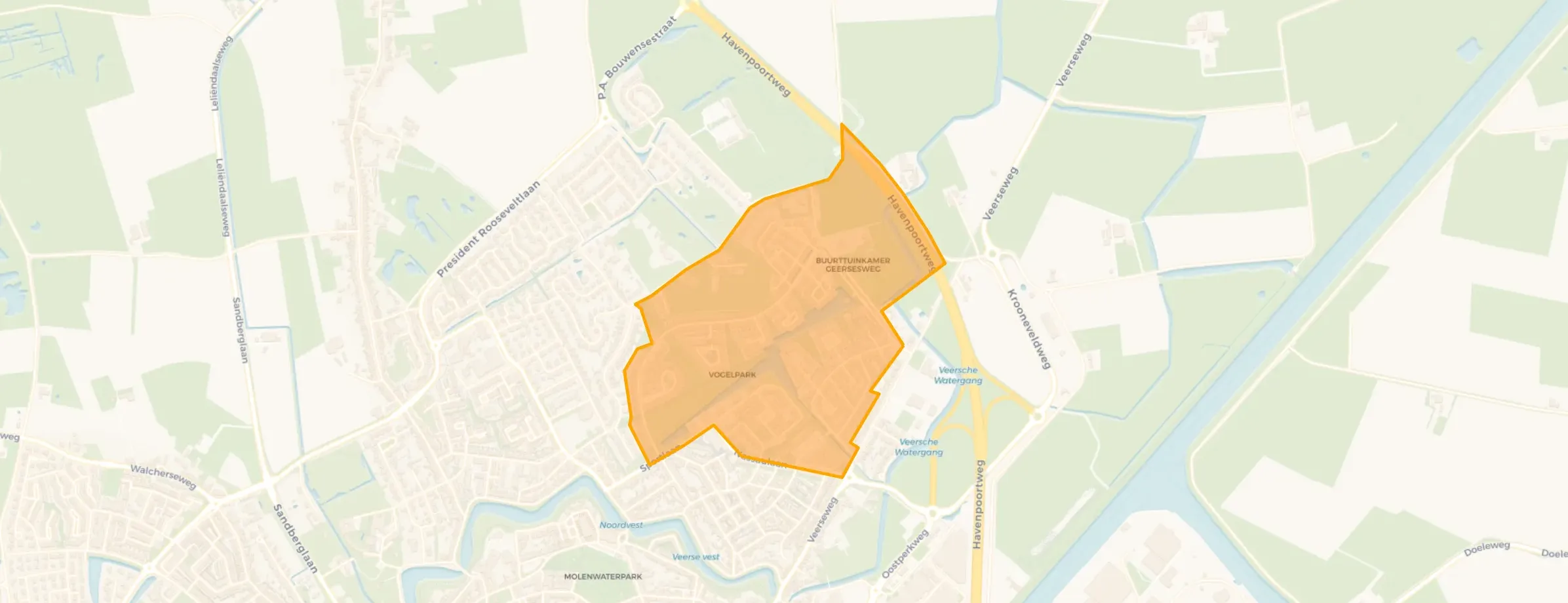 Buurt Veersepoort, Middelburg
