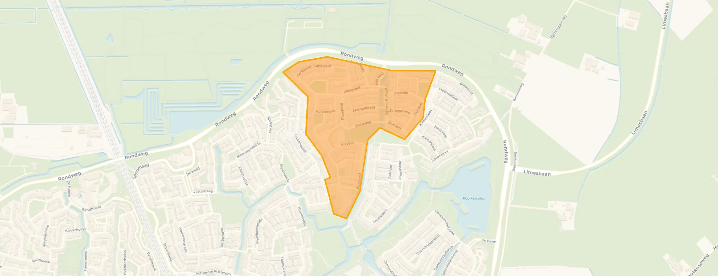 Buurt Velden, Houten