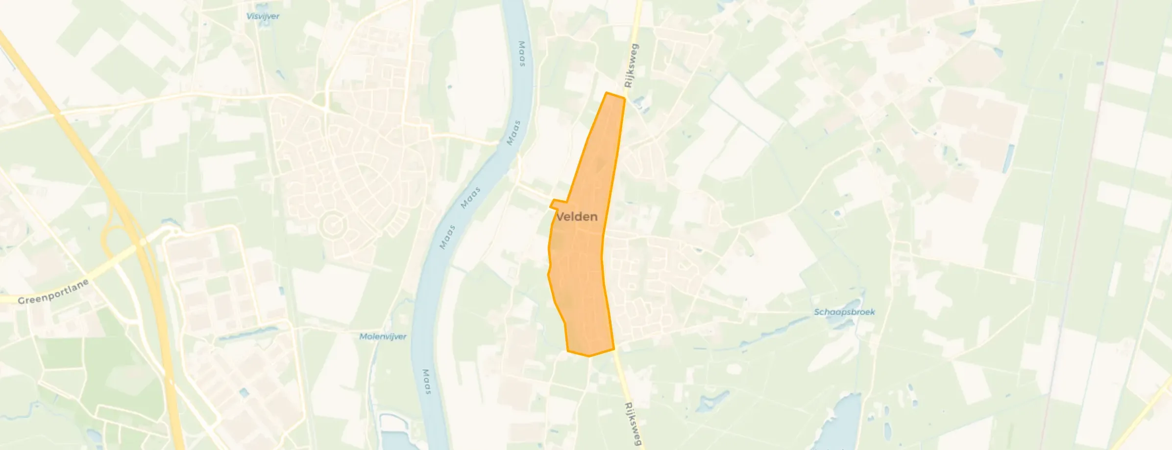 Buurt Velden-West, Velden