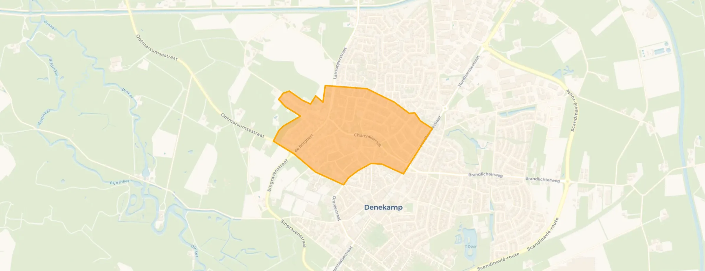 Buurt Veldkamp en Borchert, Denekamp
