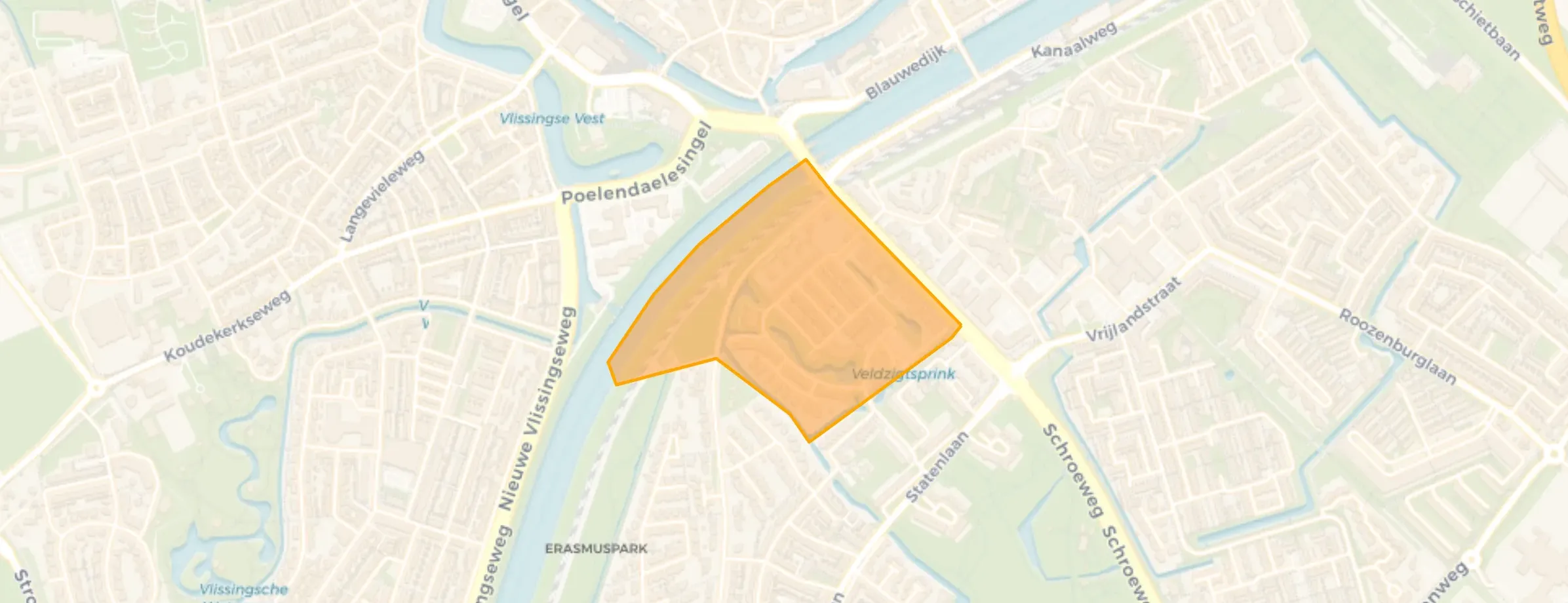 Kaart van Veldzigt