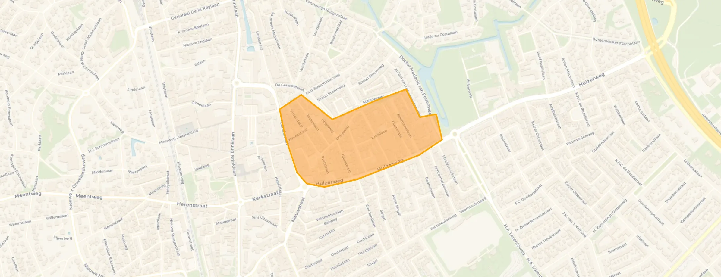 Buurt Verbindingslaan, Bussum