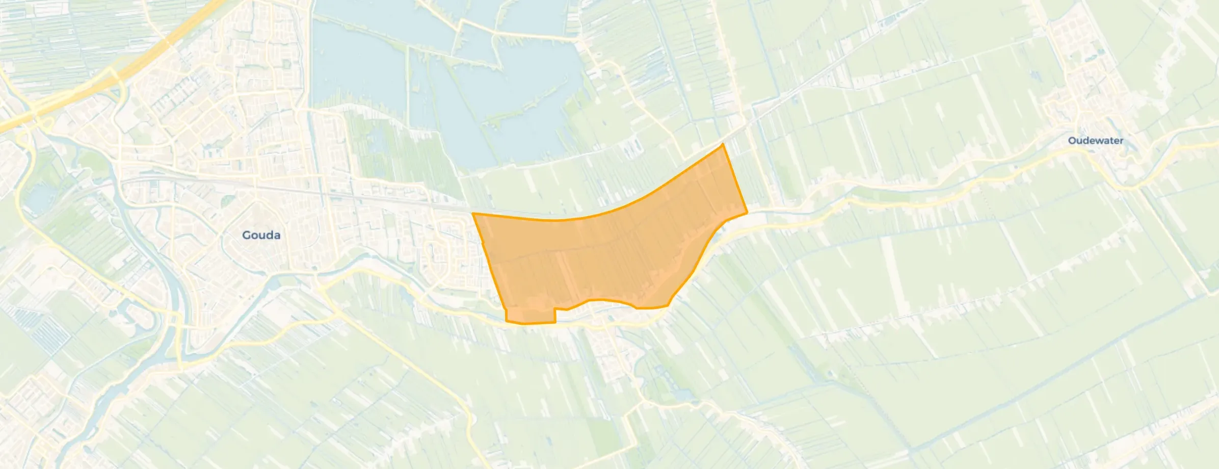 Verspreide huizen Haastrecht Noord