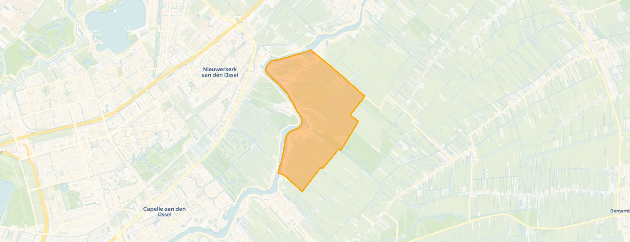 Verspreide huizen Ouderkerk Noord