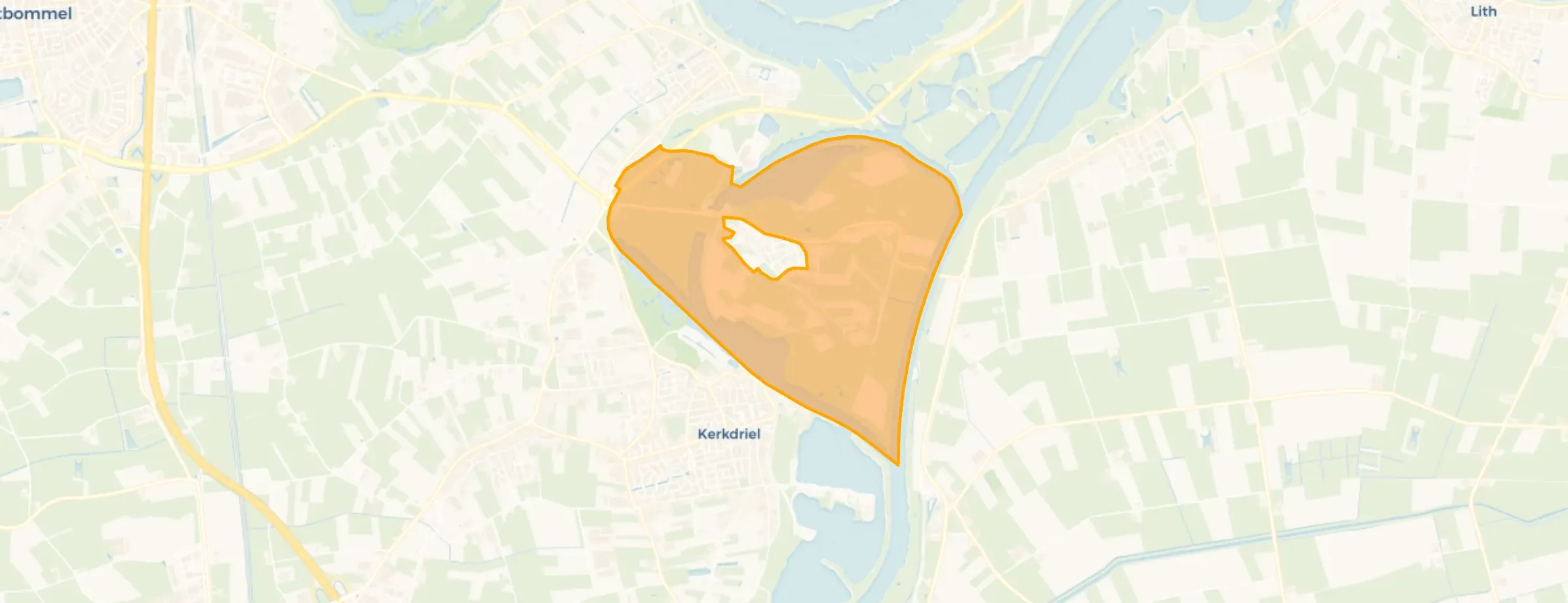 Verspreide huizen Alem
