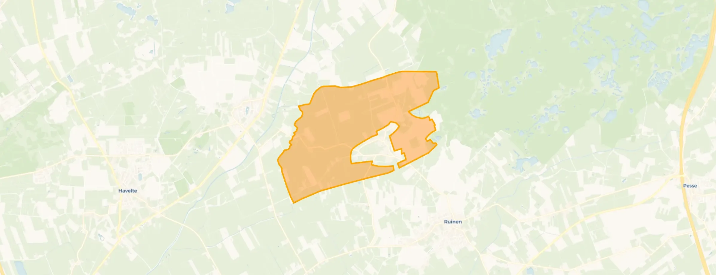 Verspreide huizen Ansen