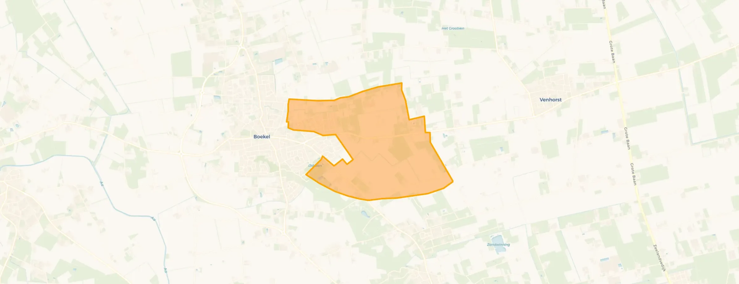 Verspreide huizen Arendnest-Zijp in Boekel