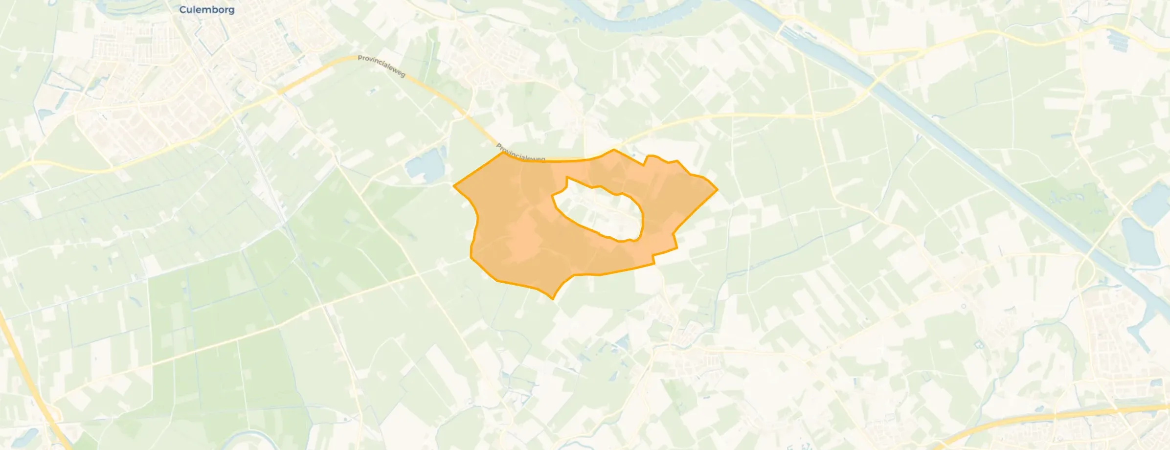 Verspreide huizen Asch