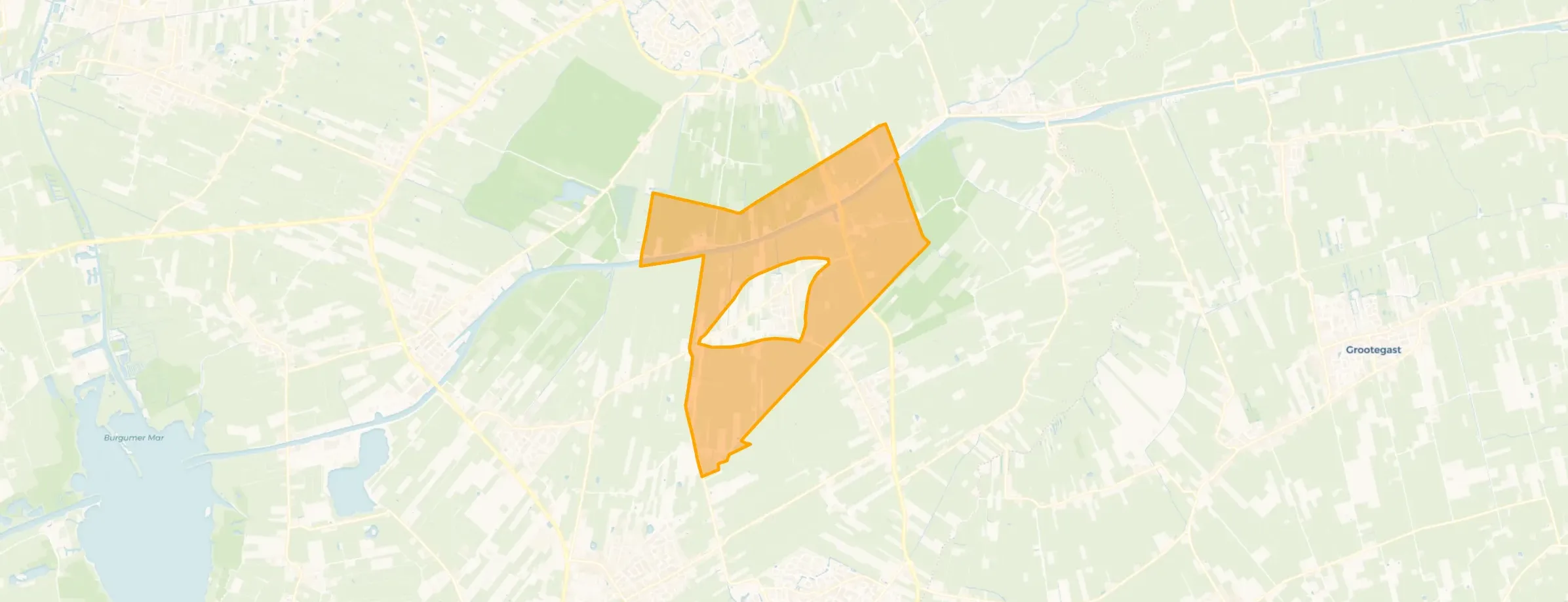 Verspreide huizen Augustinusga
