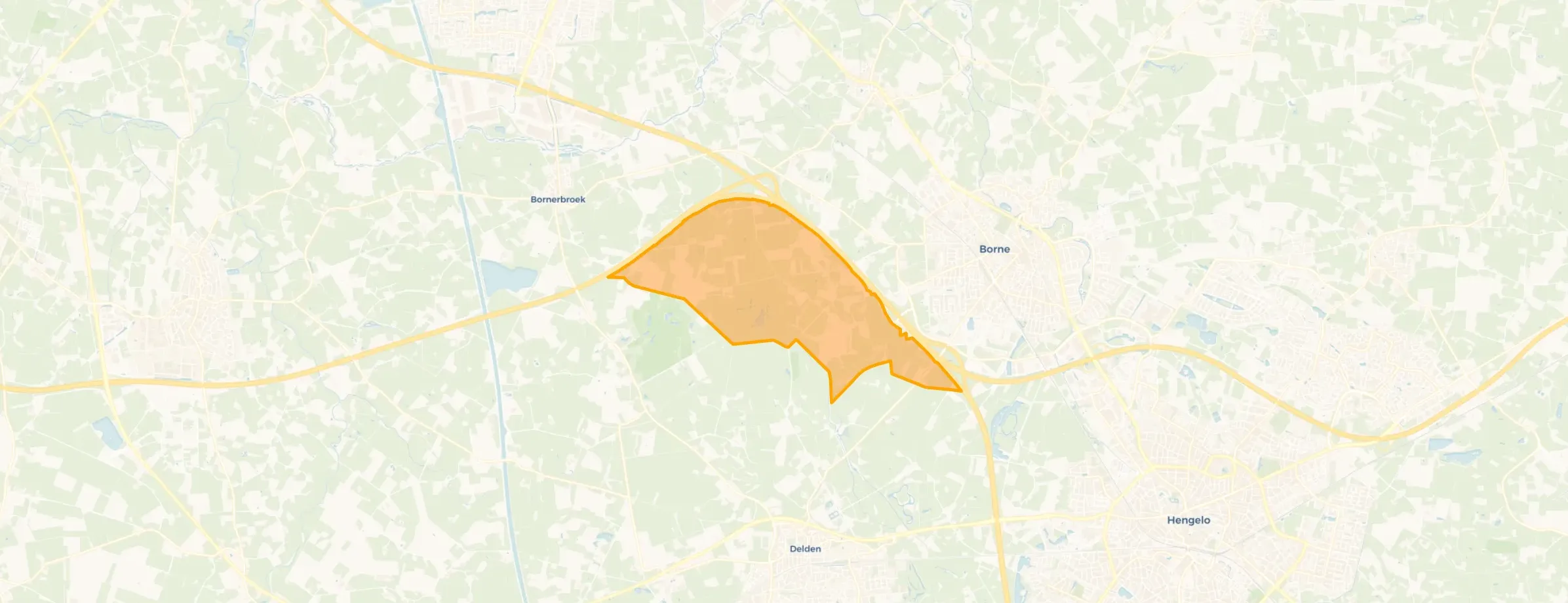 Verspreide huizen Azelo in Hof van Twente