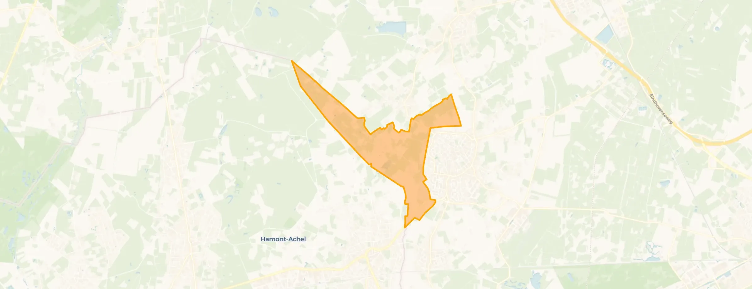 Buurt Verspreide huizen Berg en Toom, Budel