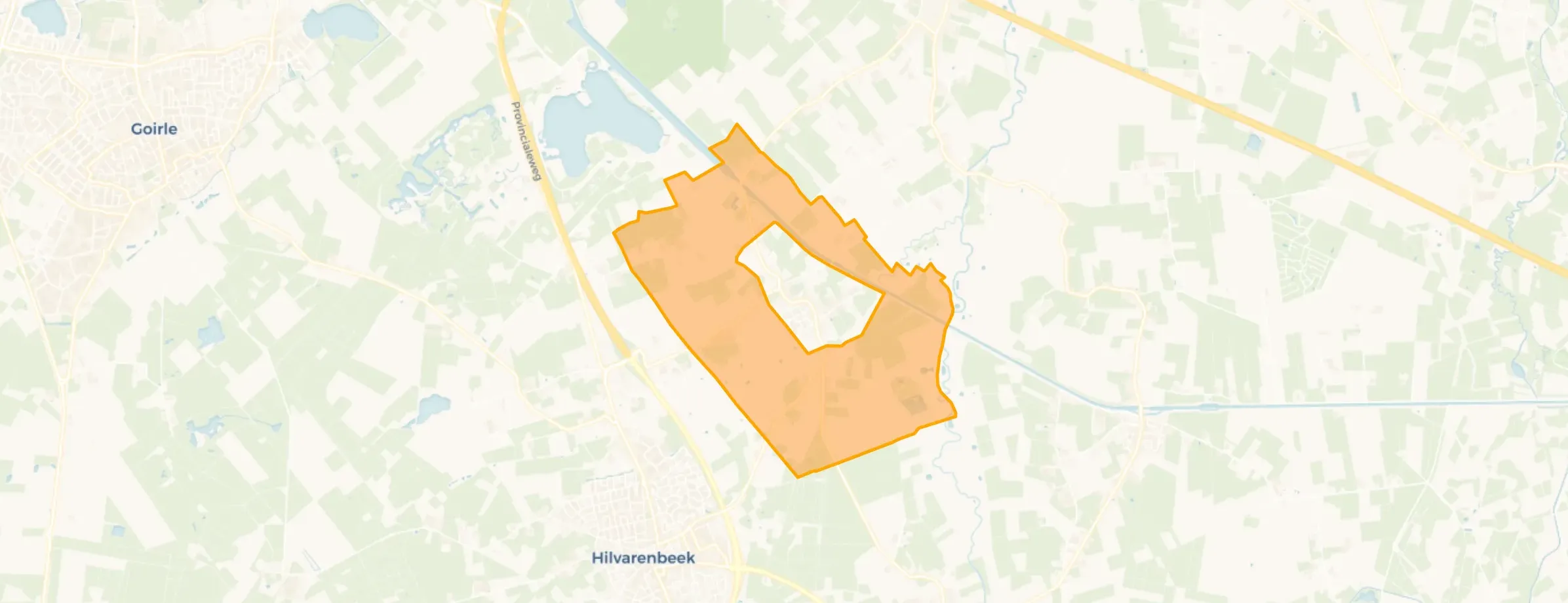Verspreide huizen Biest-Houtakker