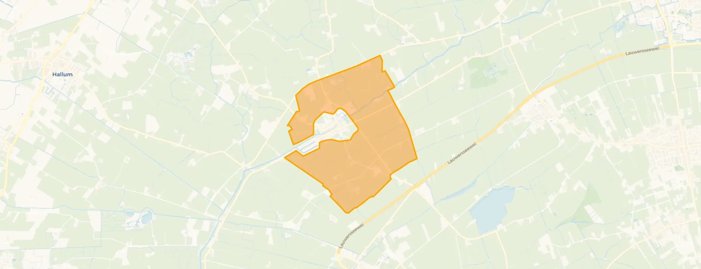 Verspreide huizen Birdaard