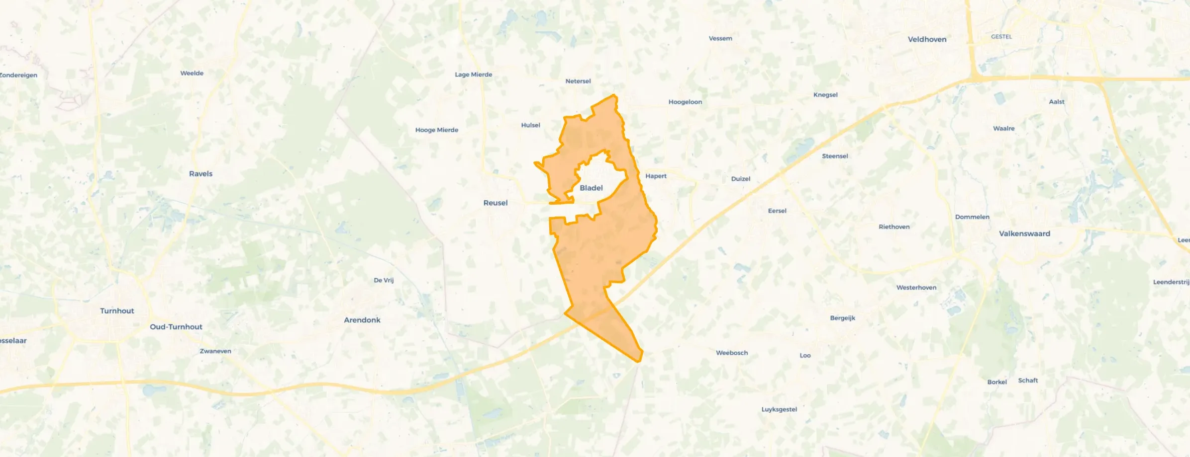 Buurt Verspreide huizen Bladel, Bladel