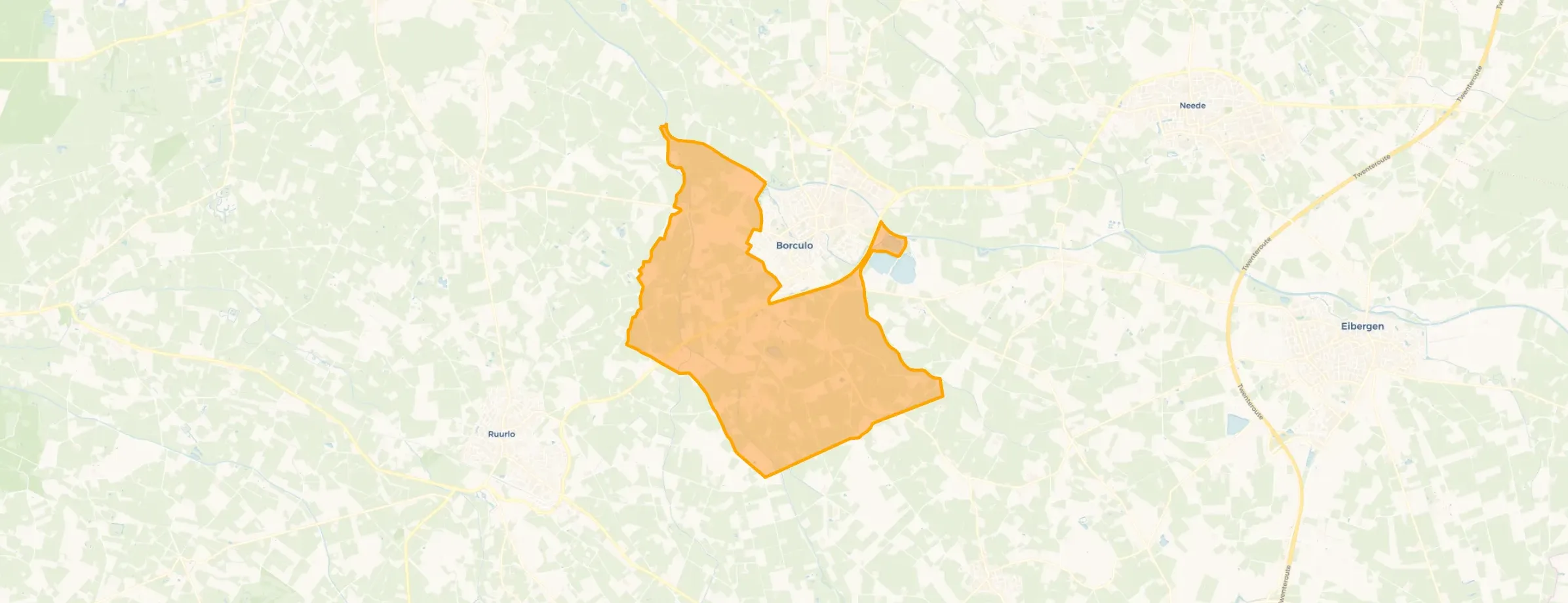 Verspreide huizen Borculo
