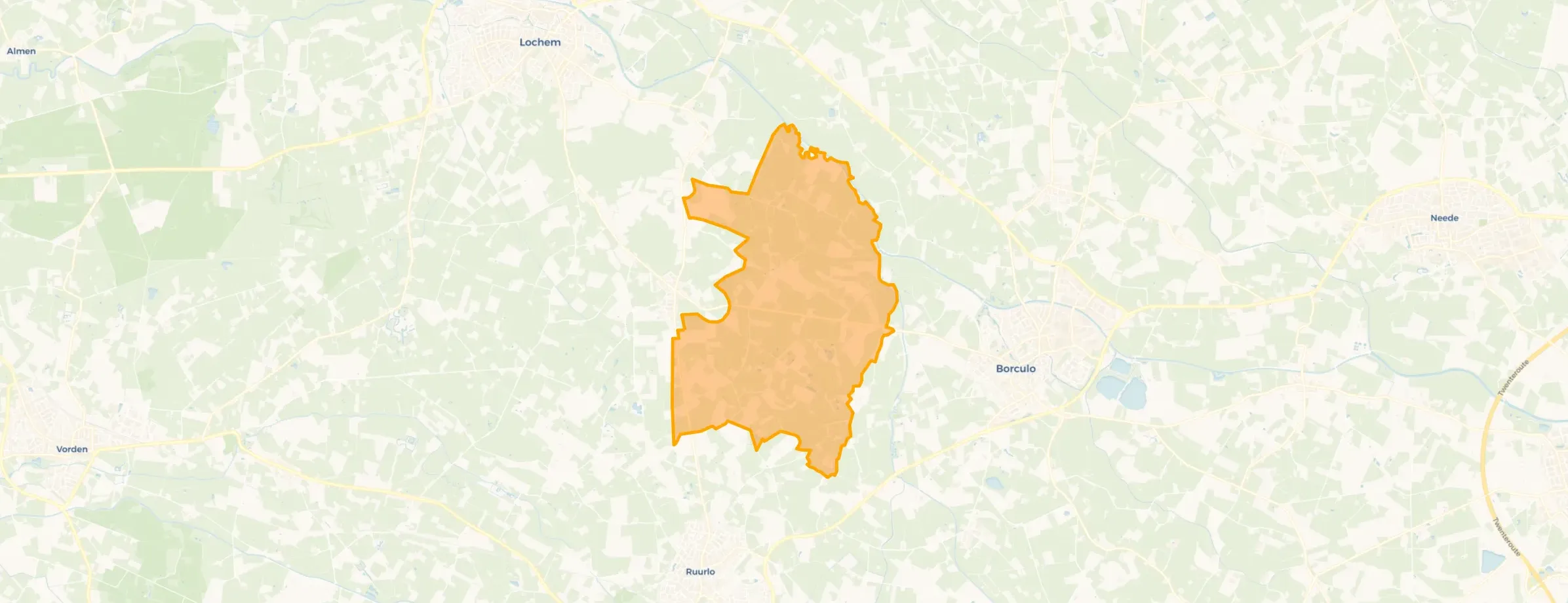 Buurt Verspreide huizen Boschheurne en Zwiepsche Broek, Barchem