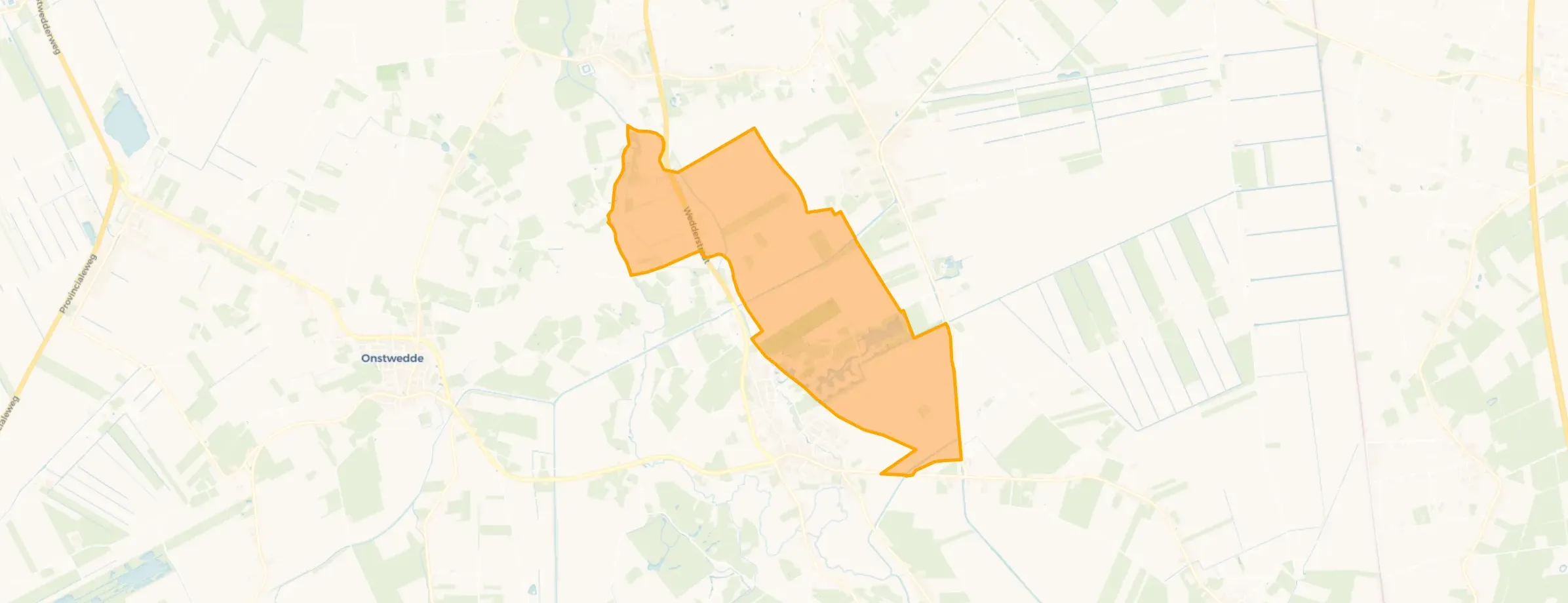 Buurt Verspreide huizen Bourtange, Vlagtwedde