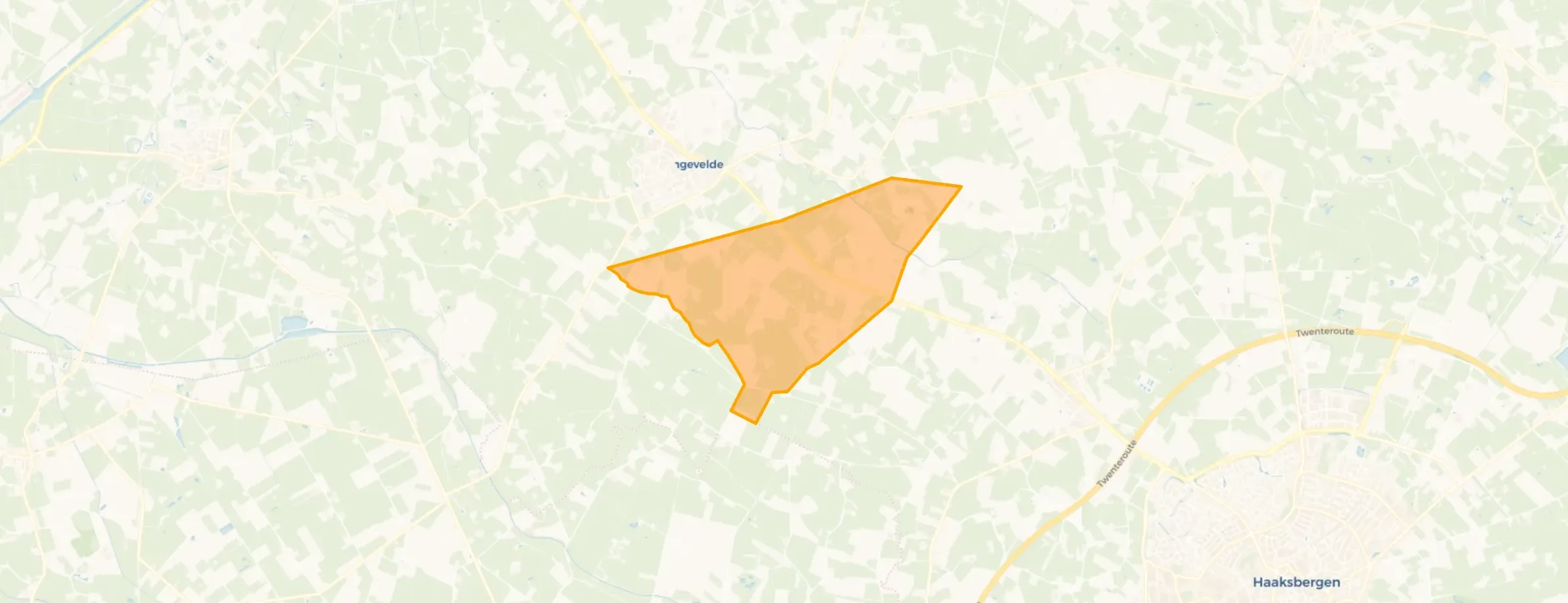 Verspreide huizen Bretelerveld