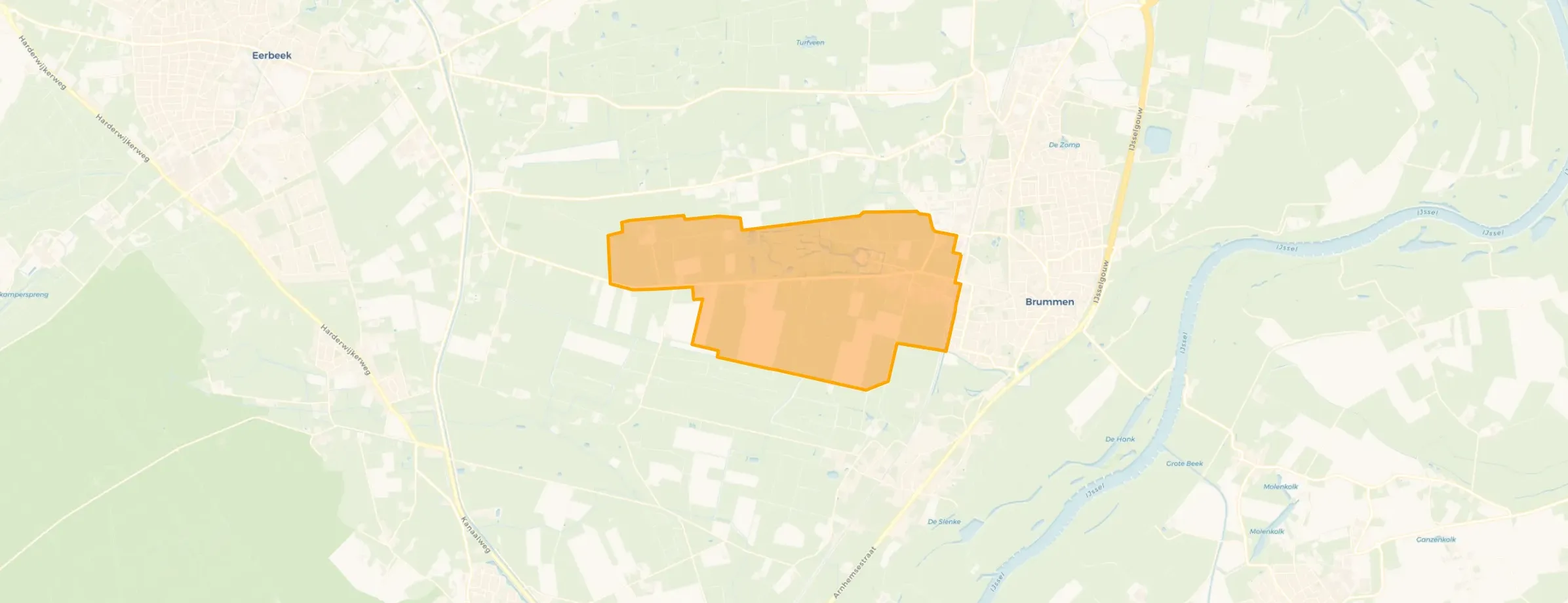 Verspreide huizen Brummen