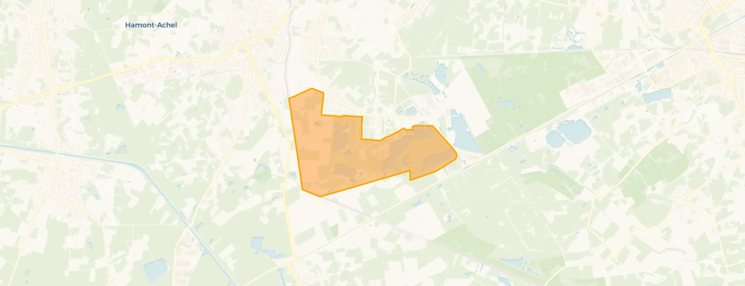 Verspreide huizen Budel-Dorplein
