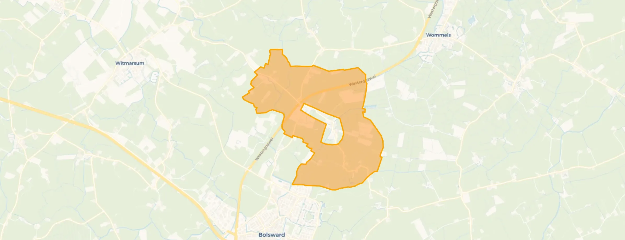 Verspreide huizen Burgwerd