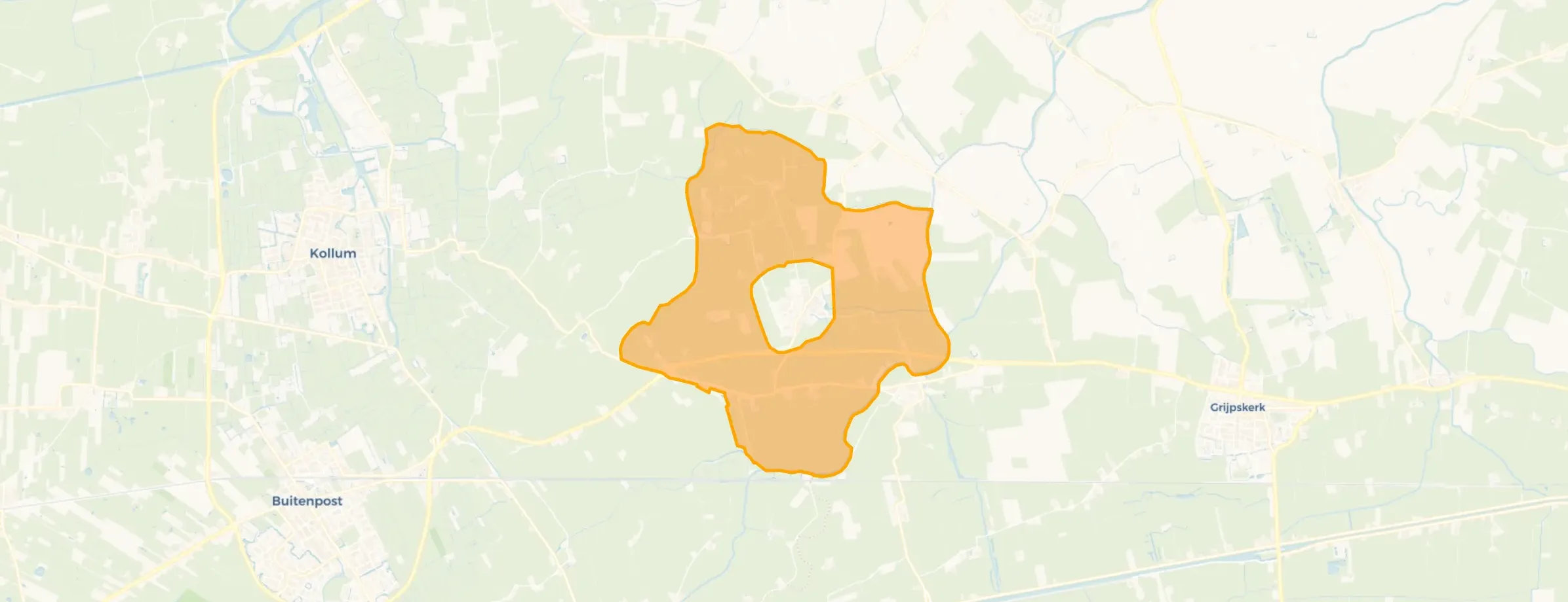 Verspreide huizen Burum