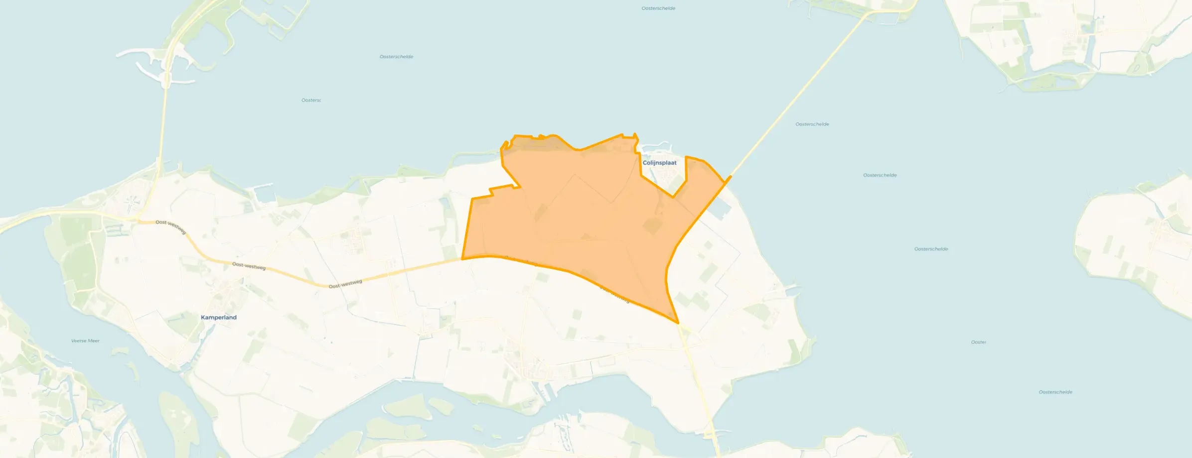 Buurt Verspreide huizen Colijnsplaat, Colijnsplaat