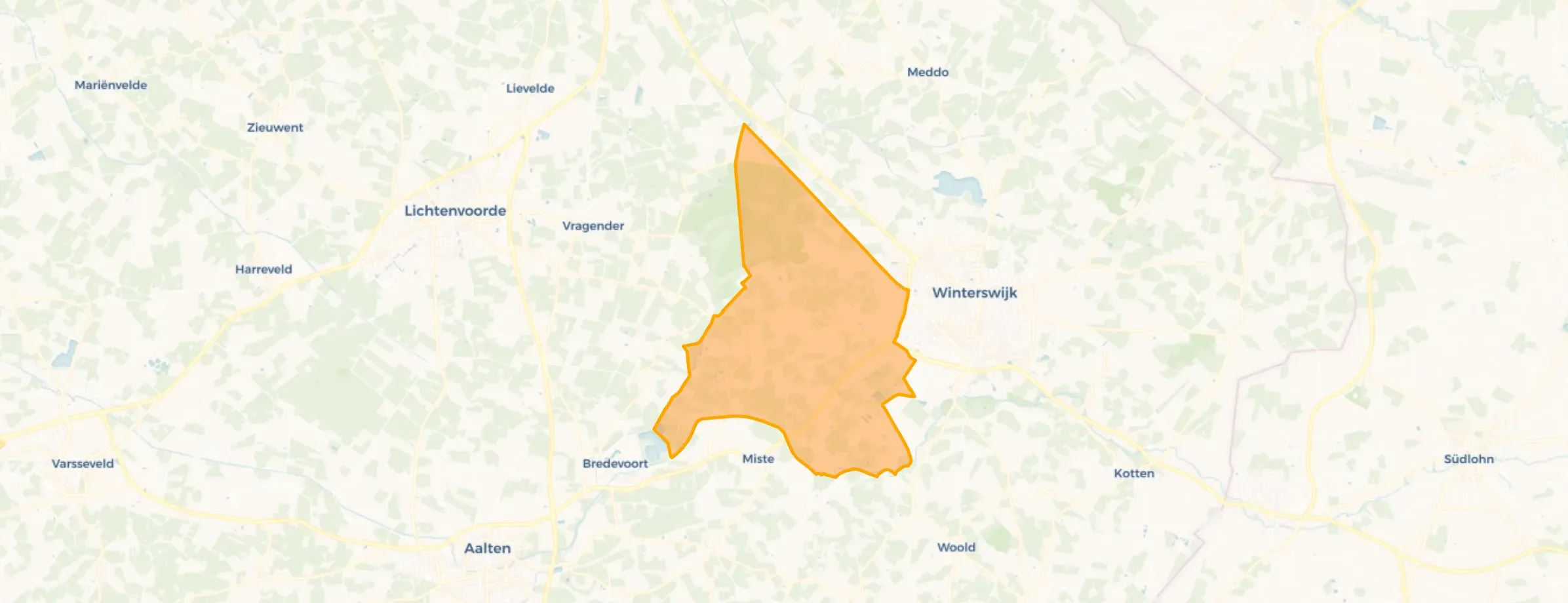 Buurt Verspreide huizen Corle en omgeving, Winterswijk