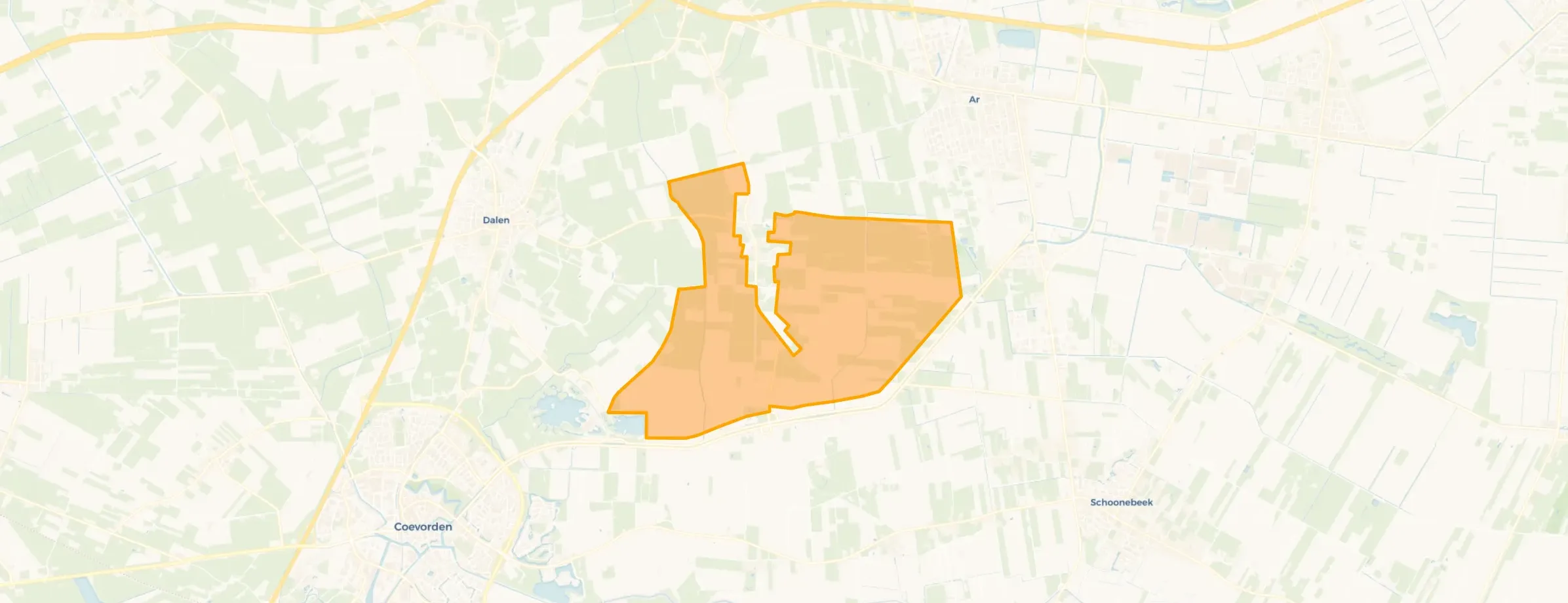 Verspreide huizen Dalerveen