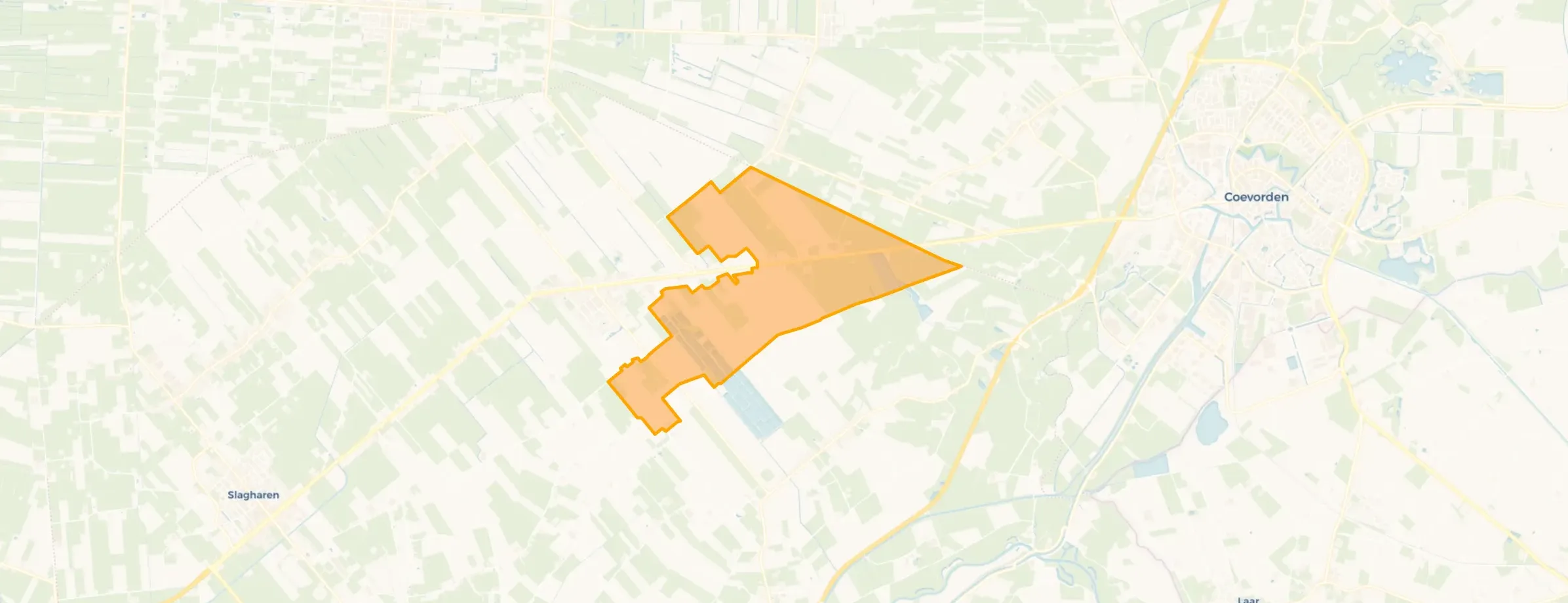 Kaart van Verspreide huizen De Krim