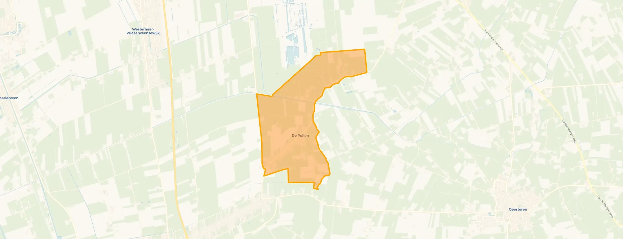 Verspreide huizen De Pollen