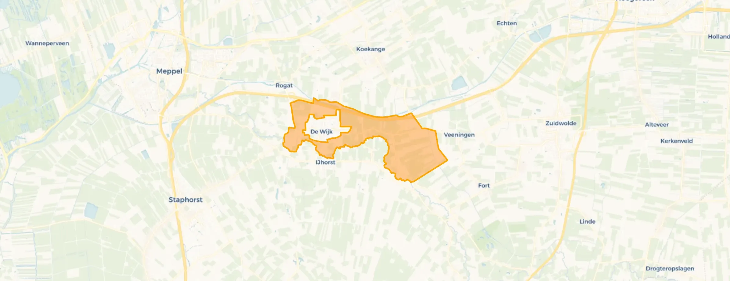 Buurt Verspreide huizen De Wijk, De Wijk