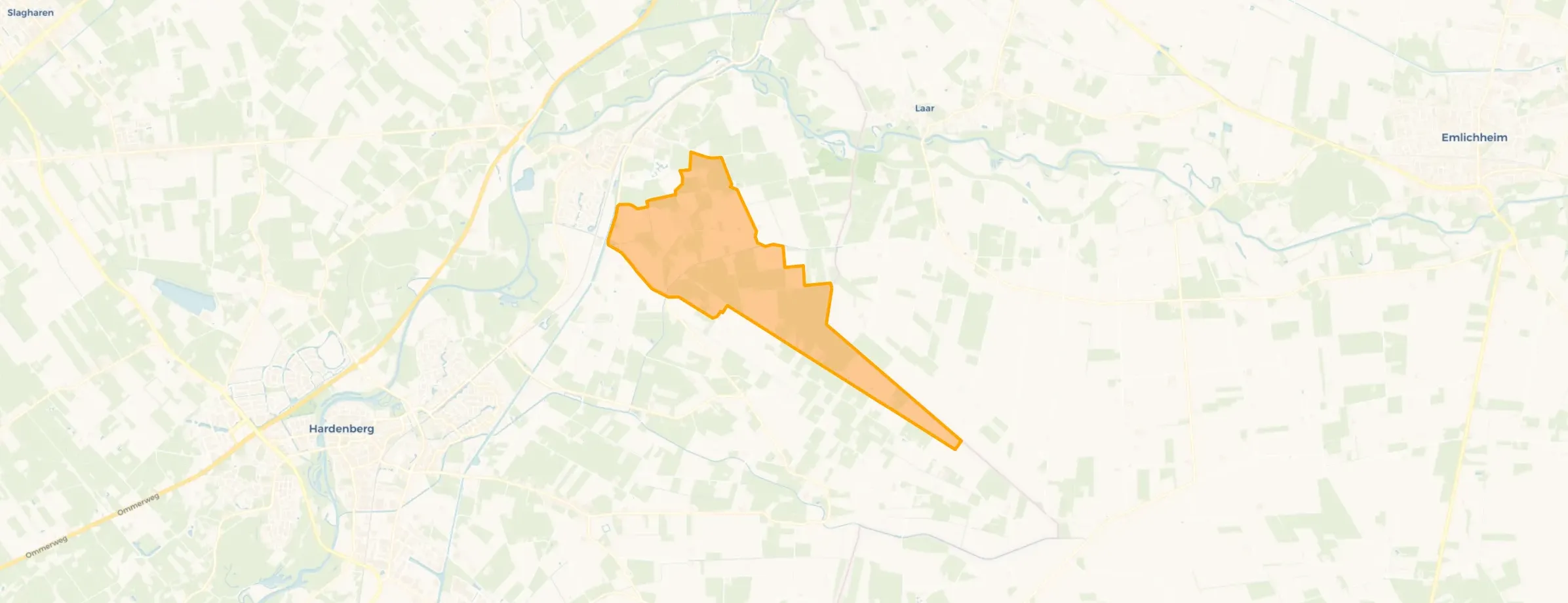Verspreide huizen Den Velde
