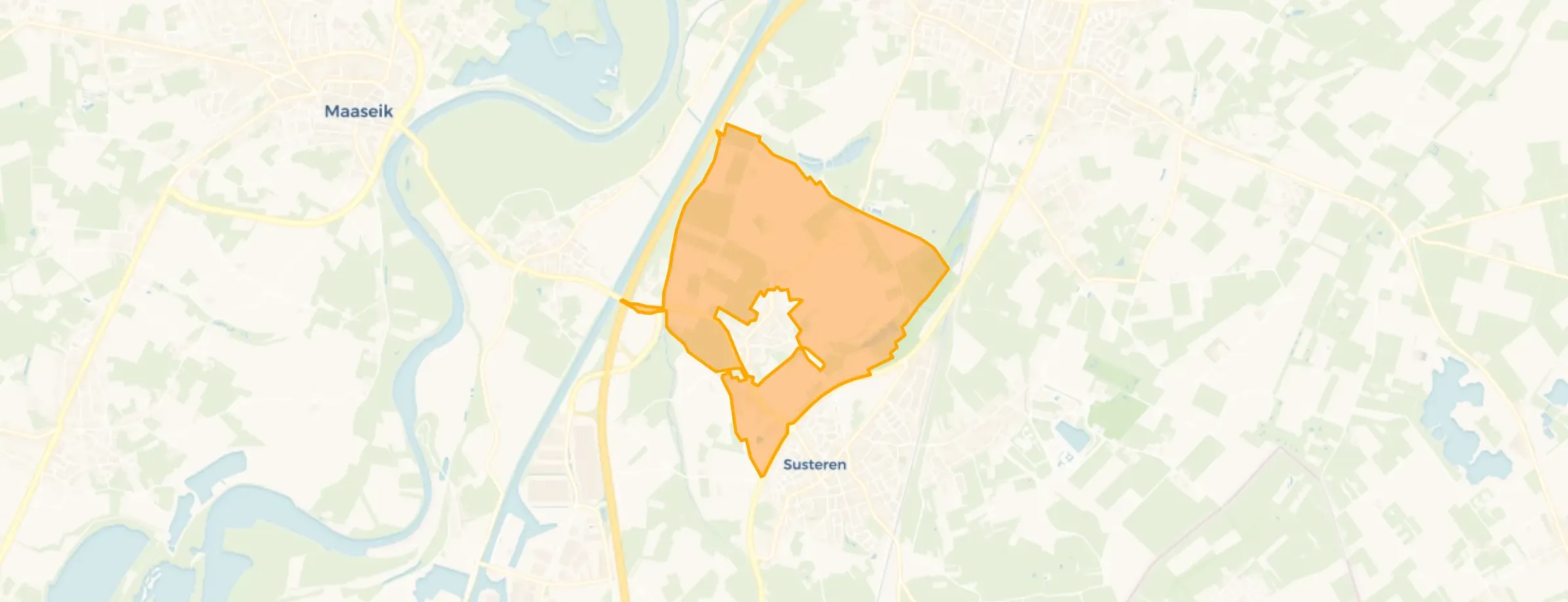 Kaart van Verspreide huizen Dieteren
